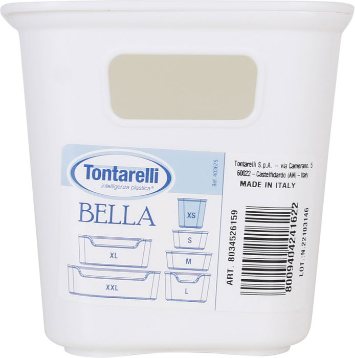 Tontarelli Caja Mini Alta Bella 11.5 x 11.5 x 11 cm con Tapa (12 Unidades)