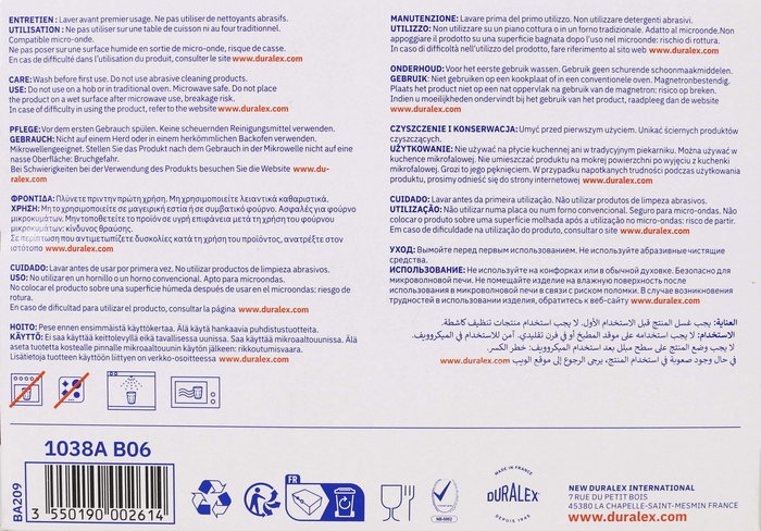 Duralex Set 6 Vasos Transparente 16 cl "Provence" (12 Cajas)