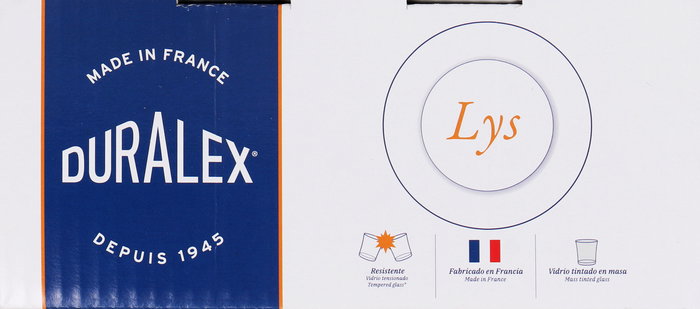 Duralex Vajilla Marine 12 Piezas "Lys" (H19,5 cm, P19 cm, Ll23.5 cm) (2 Unidades)