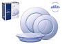 Duralex Vajilla Marine 12 Piezas "Lys" (H19,5 cm, P19 cm, Ll23.5 cm) (2 Unidades)