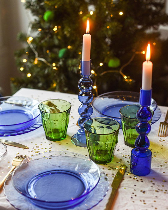 Duralex Vajilla Marine 12 Piezas "Lys" (H19,5 cm, P19 cm, Ll23.5 cm) (2 Unidades)