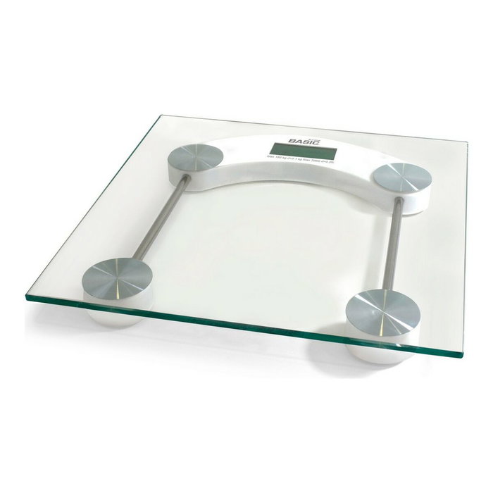 Basic Home Báscula de Baño Digital 150kg Rectangular Basic Home Báscula de Baño Digital 150kg Rectangular
