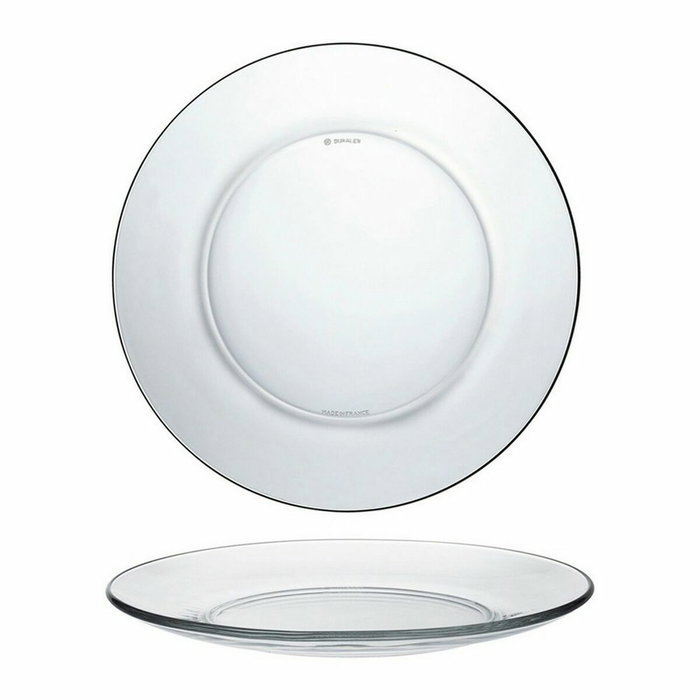 Duralex Plato Llano Transparente Lys 23.5cm