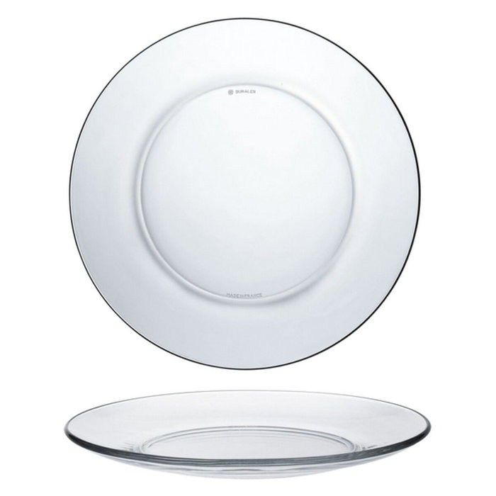 Duralex Plato Llano Transparente Lys 23.5cm