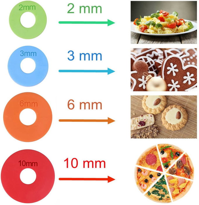 Quttin Rodillo Amasar 42 x 6 cm (12 Unidades)