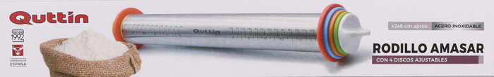 Quttin Rodillo Amasar 42 x 6 cm (12 Unidades)