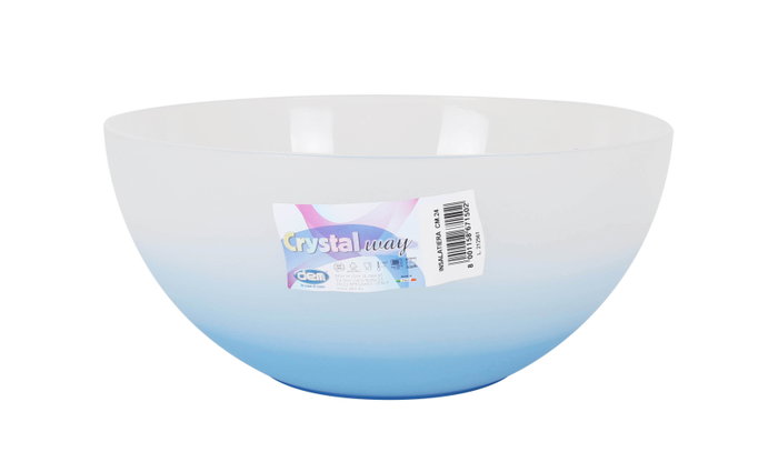 Dem Ensaladera Cristalway de Vidrio 24 cm Ø 3000 ml 3L (12 Unidades)