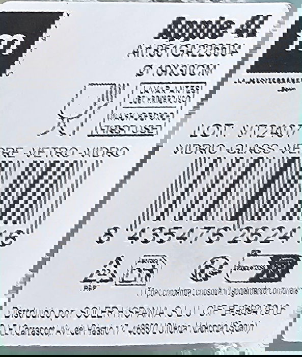 Inde Garrafa de Vidrio de Agua con Tapa, 4 Litros, Capacidad de 4L, Medidas: Diametro 19 cm x Altura 30 cm, Peso 1.708 kg, Color Transparente (4 Unidades)