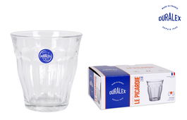 Duralex Set 6 Vasos Transparente 16 cl Picardie (12 Cajas)