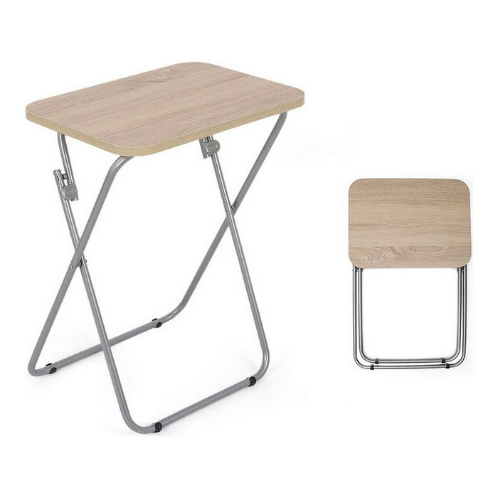Mesa auxiliar Confortime 36 x 48 x 66 cm Marrón Plegable Madera Mesa auxiliar Confortime 36 x 48 x 66 cm Marrón Plegable Madera