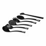 Quttin Set de 6 Utensilios Nylon Negro