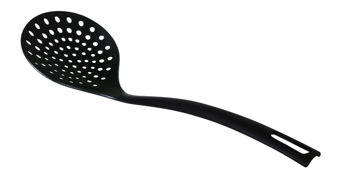 Quttin Set de 6 Utensilios de Cocina de Nylon Negro - Dimensiones: 31,8 cm Alto, 9,9 cm Largo, 9,4 cm Ancho (8 Cajas)