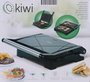 Kiwi Grill Doble 1000W, 23x14.5 cm