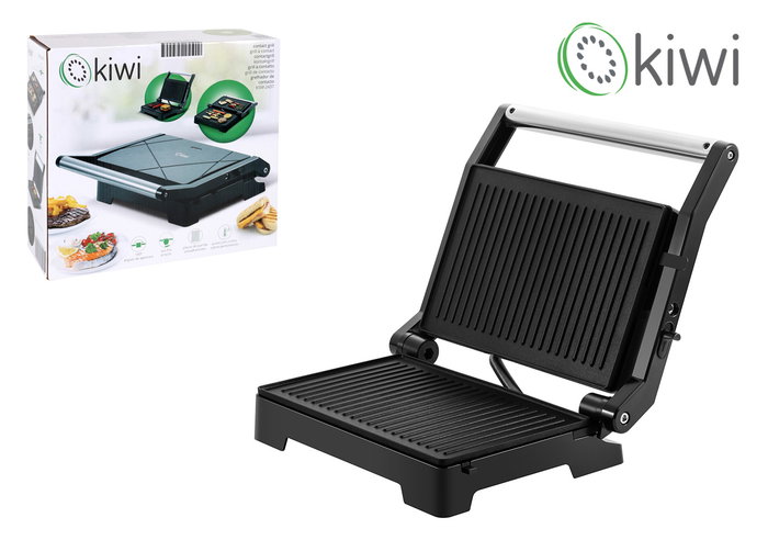 Kiwi Grill Doble 1000W, 23x14.5 cm Kiwi Grill Doble 1000W, 23x14.5 cm