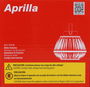 Aprilla Mata Insectos Luz Led Ultravioleta 12 cm (ancho) x 12 cm (alto) x 12 cm (largo) (8 Unidades)