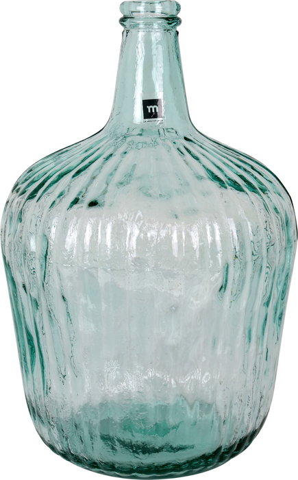 Inde Garrafa Vidrio Rayada 10 L Ø25.5x39.3 cm