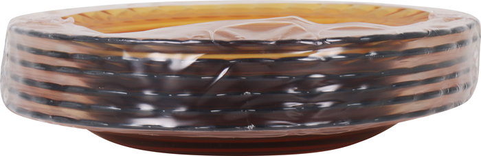 Duralex Plato Postre Picardie 20.5 cm - Cristal Templado de Color Ámbar (48 Unidades)