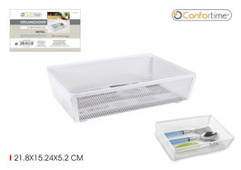 Confortime Organizador Metal 21.8 cm x 15.24 cm x 5.2 cm Confo (12 Unidades)