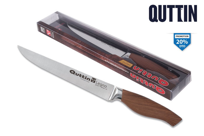 Quttin Cuchillo Filetero Legno 20 cm (6 Unidades) Quttin Cuchillo Filetero Legno 20 cm (6 Unidades)