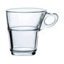 Duralex Set de 6 Tazas de Café Apilables Caprice Transparente 22cl