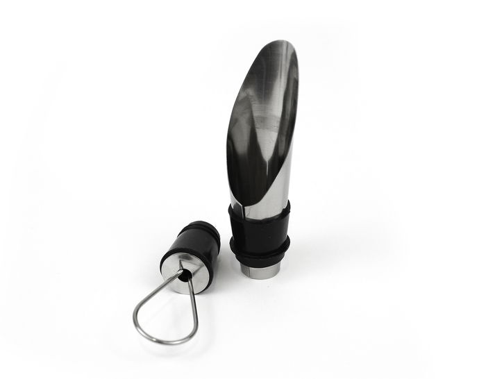 Wooow Vertedor Vino Metal Privilege 6.8 cm x 2.1 cm x 15.4 cm (36 Unidades)