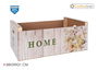 Confortime Caja Wood Brillo 58 x 39 x 23 cm Sweet H. (3 Unidades)