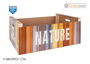 Confortime Caja Wood Brillo Nature C 58 cm x 39 cm x 23 cm (3 Unidades)