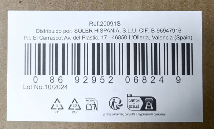 Lav Set 6 Vasos Cerveza Belek 375 cc - Vasos de Vidrio para Hostelería (8 Cajas)