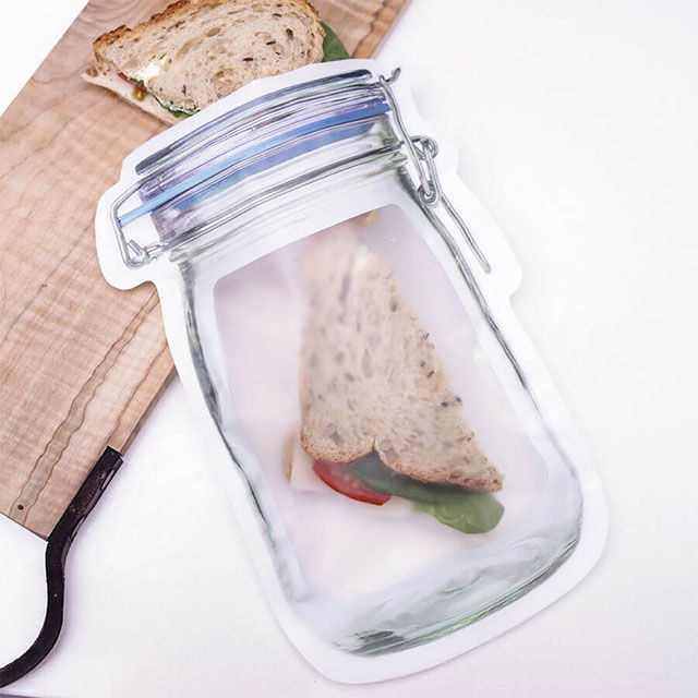 Wooow Set 6 Bolsas Alimentos Reutilizables 10.5 cm (36 Unidades)