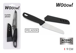 Wooow Cuchillo Cocina Pelador con Funda 9 cm (36 Unidades)