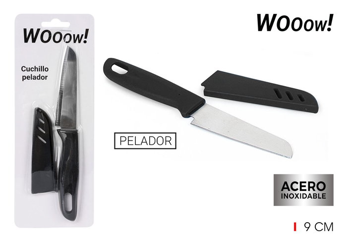 Wooow Cuchillo Cocina Pelador con Funda 9 cm (36 Unidades) Wooow Cuchillo Cocina Pelador con Funda 9 cm (36 Unidades)