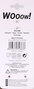 Wooow Rallador de Acero Inoxidable Privilege para Queso y Verduras, 23.5 cm