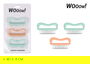 Wooow Set-3 Cepillos Plástico Multiuso Privilege 2.5 cm x 4.5 cm x 8 cm (36 Unidades)