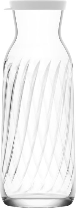 Lav Botella Decantador Fonte, 1.2 Litros, Modelo +T, Dimensiones 9.1 x 25.2 x 9.1 cm (12 Unidades)