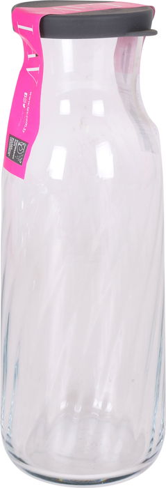 Lav Botella Decantador Fonte, 1.2 Litros, Modelo +T, Dimensiones 9.1 x 25.2 x 9.1 cm (12 Unidades)