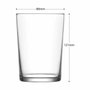 LAV Set de 6 Vasos de Sidra Bodega 515cc