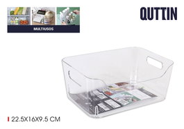 Quttin Organizador Multiusos 22,8 x 16,1 x 9,5 cm (12 Unidades)