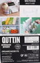 Quttin Organizador Multiusos con Tapa 27x19x11,5 cm, para Hogar u Oficina (12 Unidades)