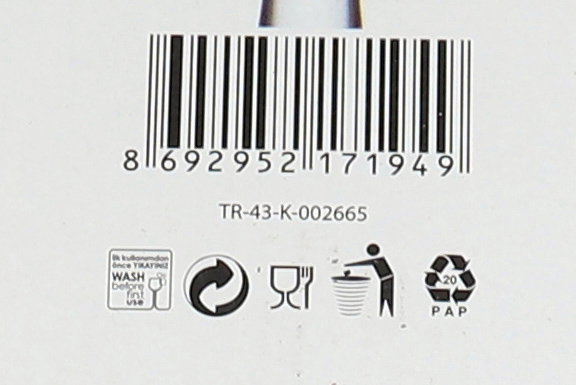 Lav Set 6 Copas Combinados Combinato 730 cc Ø9x10.5xh21 cm (4 Cajas)