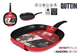 Quttin Sartén Asadora Infinity Soft.T 28.5x47x6 cm