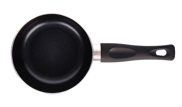 Quttin Cazo Infinity de Acero Inoxidable, Color Rojo, 16 cm x 7.5 cm (1.7 L), Antiadherente Soft.Touch (6 Unidades)