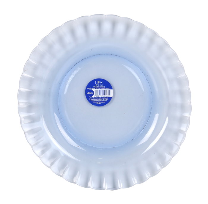 Duralex Plato Postre Picardie 20.5 cm Marine (48 Unidades)