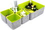 Confortime Set 5 Piezas Organizador de Fieltro, 25.2 x 25 x 10 cm (6 Unidades)