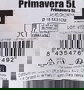 Inde Botella Vidrio 5L Primavera Grabada (2 Unidades)