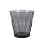 Duralex Vasos Picardie - Set de 4 vasos de vidrio templado, 31 cl (8.8 cm), color gris (12 Cajas)