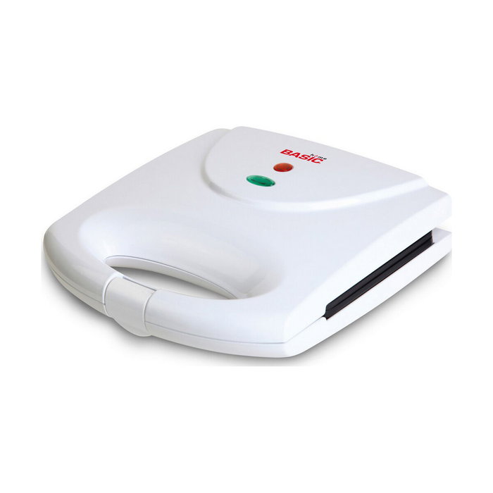 Basic Home Sandwichera Plana Blanca 700-800 W (4 Unidades) Basic Home Sandwichera Plana Blanca 700-800 W (4 Unidades)