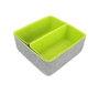 Confortime Set de 3 Organizadores de Fieltro, 25.2 cm x 25.2 cm x 10.5 cm (6 Unidades)