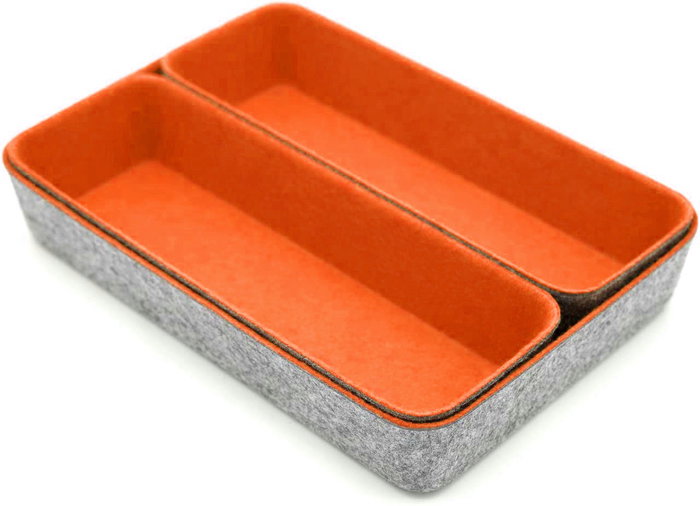 Confortime Set 3 Organizadores Fieltro 28 cm x 20.5 cm x 5.3 cm (6 Unidades) Confortime Set 3 Organizadores Fieltro 28 cm x 20.5 cm x 5.3 cm (6 Unidades)