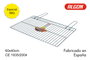 Algon Bbq Parrilla Barbacoa Simple Zincada 60x40cm