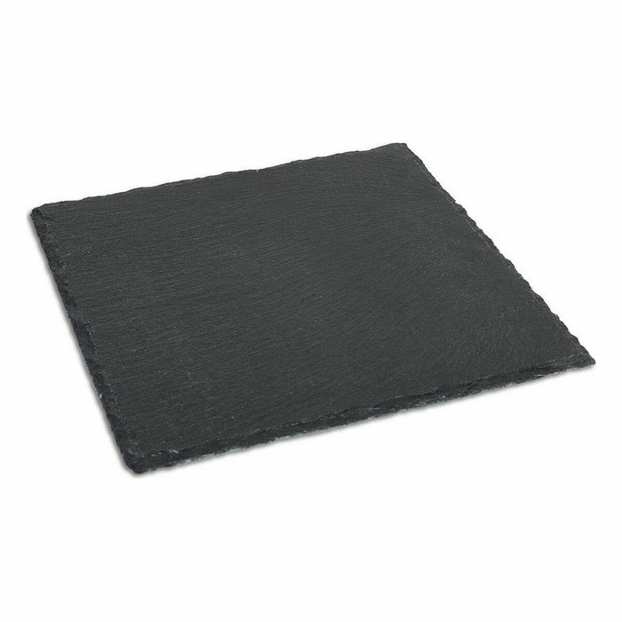 Alfares Plato Pizarra 25x25cm (Pack de 12) de Santa Clara